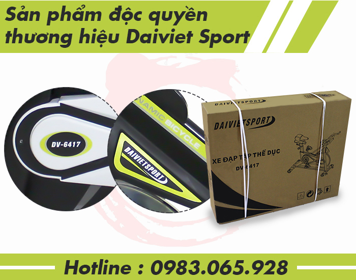 Sản phẩm phân phối độc quyền Daiviet Sport