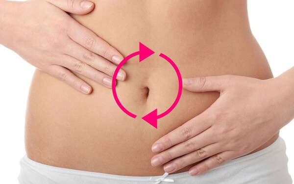 Xoa bụng theo chiều kim đồng hồ có tác dụng gì?